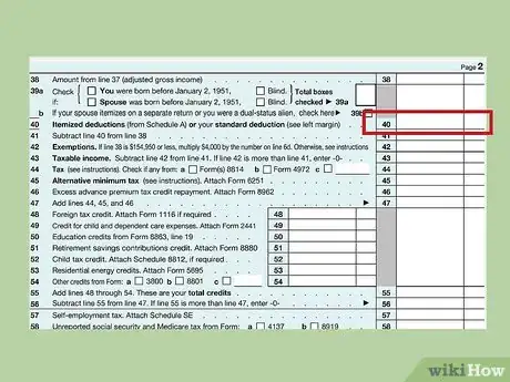 Imagen titulada Fill out IRS Form 1040 Step 17