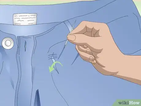 Imagen titulada Sew a Hole in Jeans Step 5