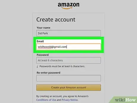 Imagen titulada Make an Amazon Account Step 5