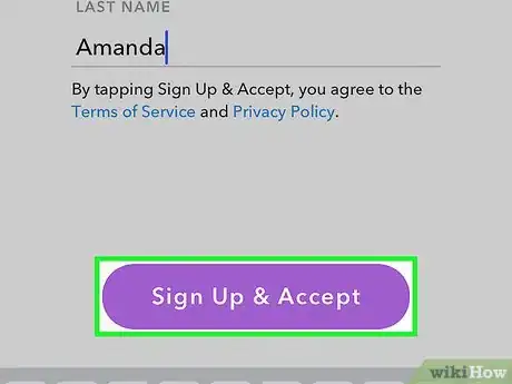 Imagen titulada Make a Snapchat Account Step 5