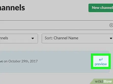 Imagen titulada Unarchive a Slack Channel on PC or Mac Step 4