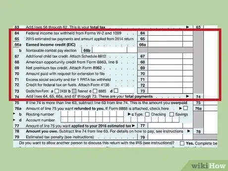Imagen titulada Fill out IRS Form 1040 Step 23