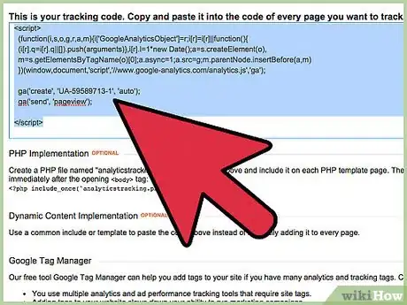 Imagen titulada Add Google Analytics to Blogger Step 15