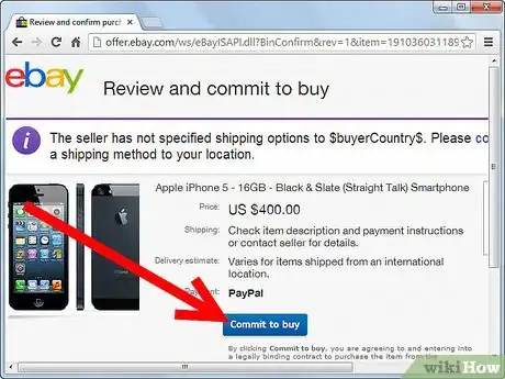 Imagen titulada Buy on eBay Using Paypal Step 14