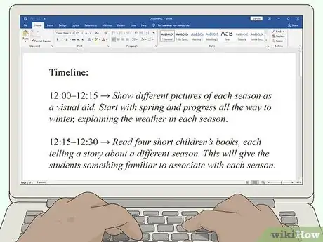 Imagen titulada Make a Lesson Plan Step 3