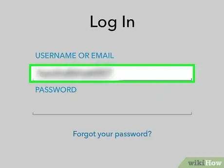 Imagen titulada Log in to Snapchat Step 10
