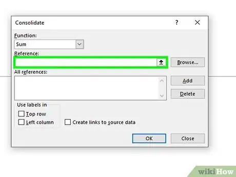 Imagen titulada Consolidate in Excel Step 8