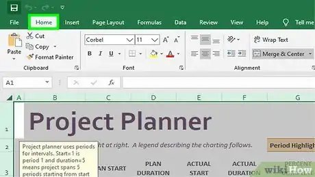 Imagen titulada Unhide Rows in Excel Step 3