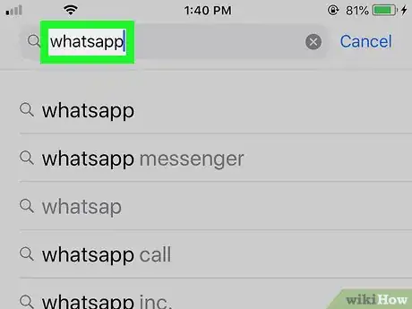 Imagen titulada Download WhatsApp Step 4