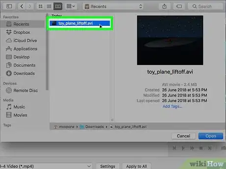 Imagen titulada Convert AVI to MP4 on Mac Step 6