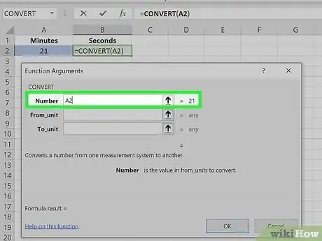 Imagen titulada Convert Measurements Easily in Microsoft Excel Step 14
