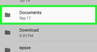 abrir el gestor de archivos en Android