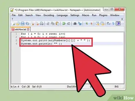 Imagen titulada Print an Array in Java Step 8