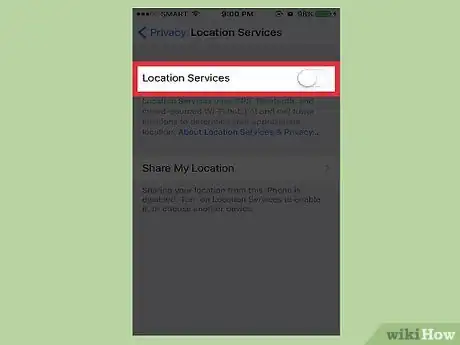 Imagen titulada Share Your Location on an iPhone Step 4