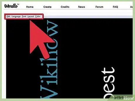 Imagen titulada Create a Wordle Step 4
