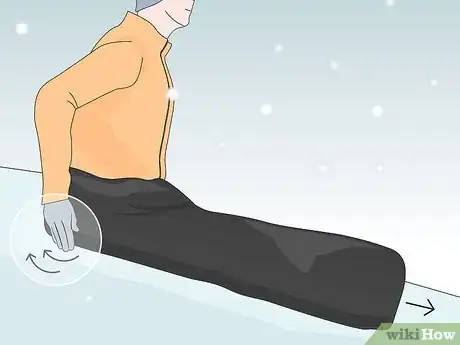 Imagen titulada Go Sledding With a Trash Bag Step 7