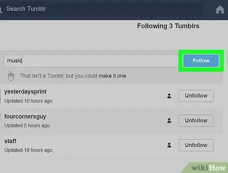 Imagen titulada Find People on Tumblr Step 12