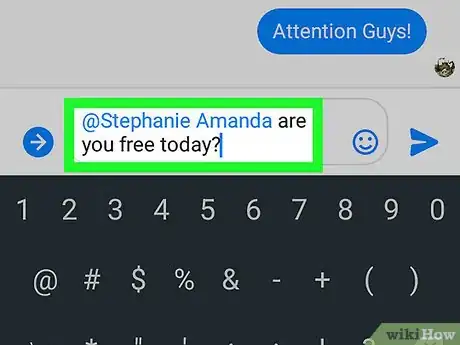 Imagen titulada Tag Someone in Facebook Messenger on Android Step 6