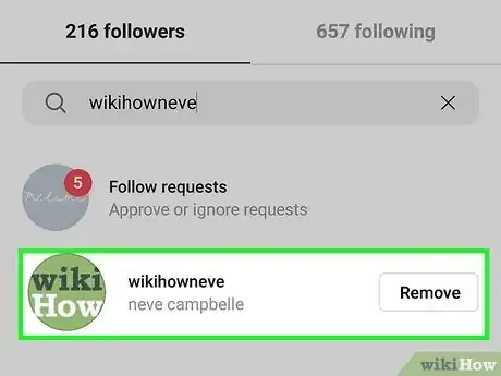 Imagen titulada Hide Followers on Instagram Step 3