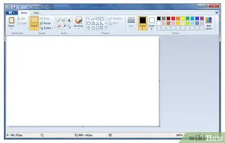 Imagen titulada Draw a Logo in Microsoft Paint Step 1