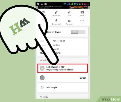 Imagen titulada Make a Google Doc Public Step 12