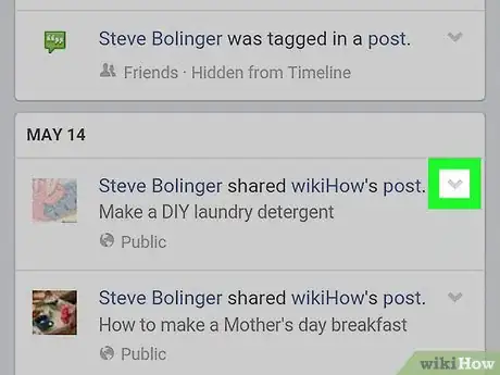 Imagen titulada Delete All Old Facebook Posts on Android Step 6