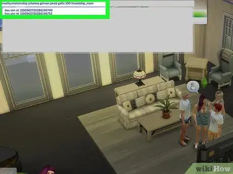 Imagen titulada Get Your Sims Married Using Cheats Step 19