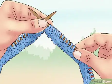 Imagen titulada Knit an Infinity Scarf Step 20