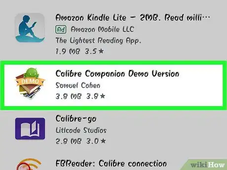 Imagen titulada Get Calibre for Android Step 2