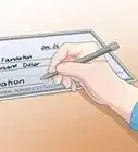 llenar un cheque