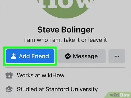 Imagen titulada Get Mutual Friends on Facebook Step 2