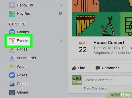 Imagen titulada RSVP on Facebook Step 2