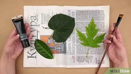 Imagen titulada Paint Leaves Step 8