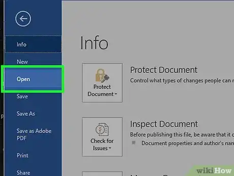 Imagen titulada Edit a Document Using Microsoft Word's Track Changes Feature Step 1
