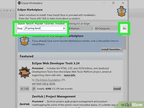 Imagen titulada Install Spring Boot in Eclipse Step 5