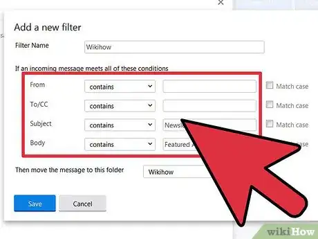 Imagen titulada Create a Filter in Yahoo! Mail Step 12