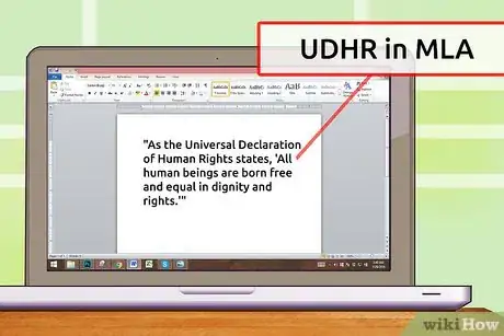 Imagen titulada Cite the Universal Declaration of Human Rights Step 5