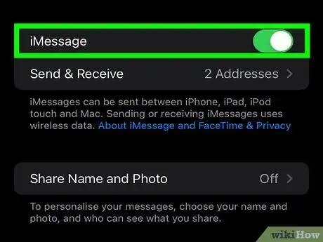 Imagen titulada Use iMessage Step 3