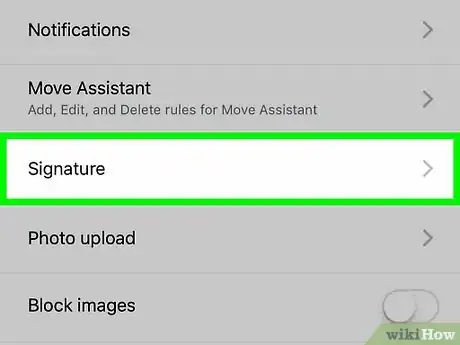 Imagen titulada Add a Signature to Yahoo Mail Step 11