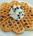 hacer waffles con mezcla para panqueques