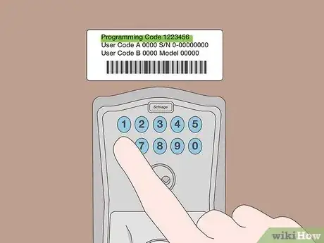 Imagen titulada Change Code on Schlage Lock Step 15