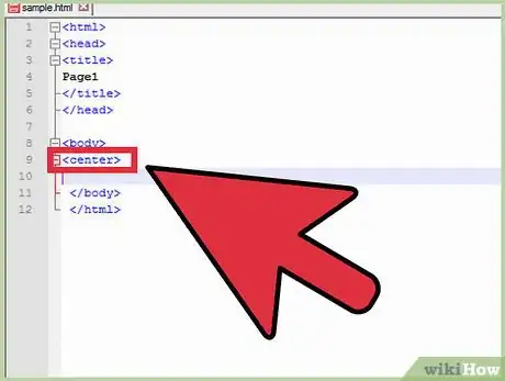 Imagen titulada Center an Image in HTML Step 5