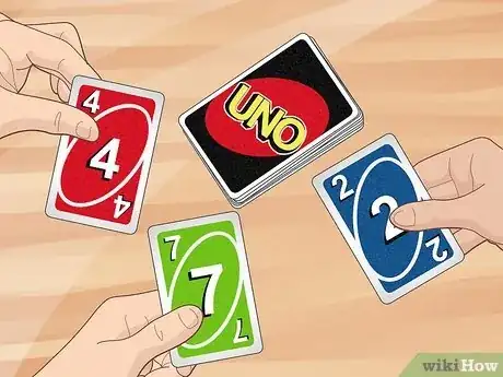 Imagen titulada Deal Cards for Uno Step 3