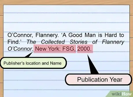 Imagen titulada Cite Short Stories in MLA Step 9