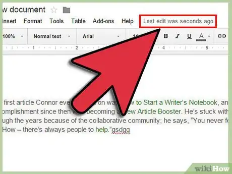 Imagen titulada Make a Google Doc Step 17