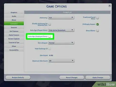 Imagen titulada Prevent Aging in The Sims Step 4