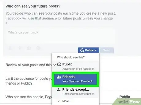 Imagen titulada Lock Facebook Profile Step 10