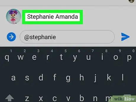 Imagen titulada Tag Someone in Facebook Messenger on Android Step 5