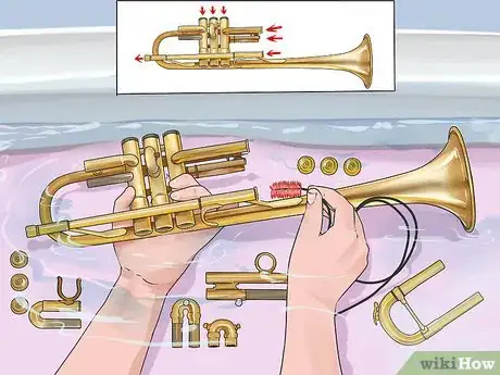 Imagen titulada Clean a Trumpet Step 6