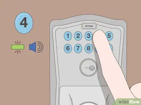Imagen titulada Change Code on Schlage Lock Step 16